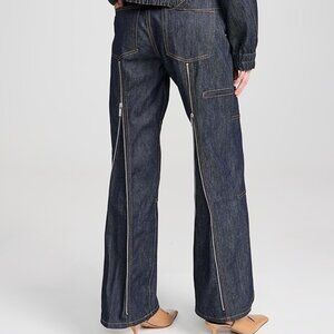 Helmut Lang Zip Carpenter Jeans